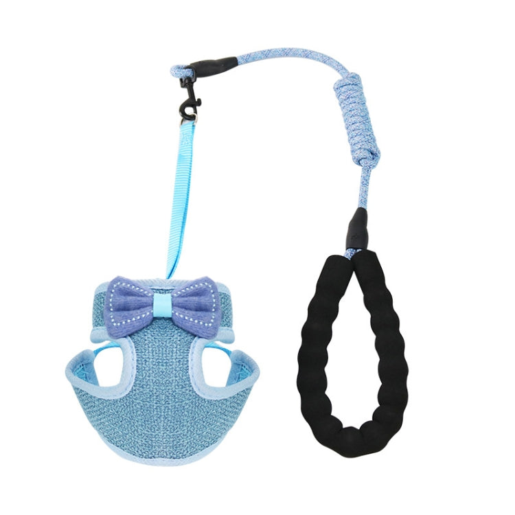 Bow Vest Type Adjustable Cat Leash