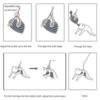 Bow Vest Type Adjustable Cat Leash
