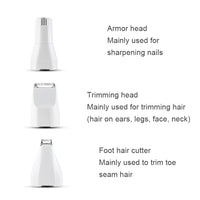 Pet USB Electric Shaver Dog Hair Trimming Nail Polisher