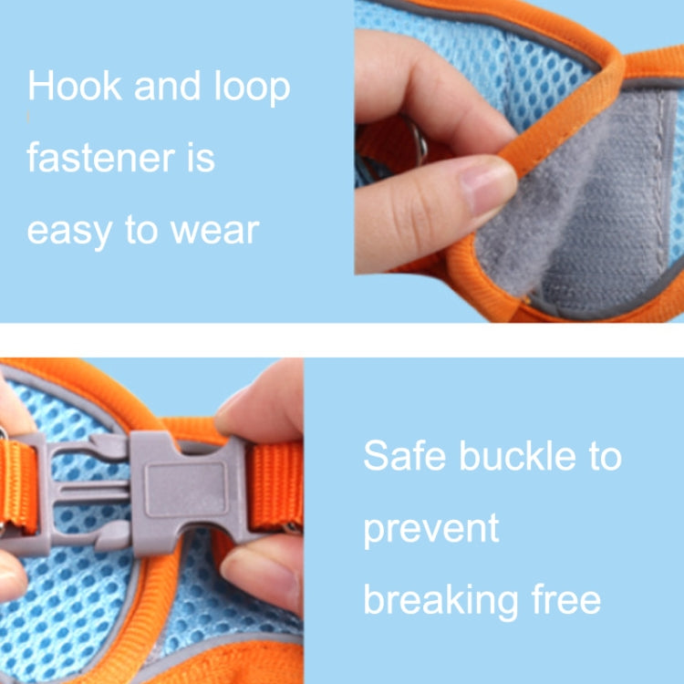 TM050 Pet Chest Strap Vest Type Breathable Reflective Traction Rope