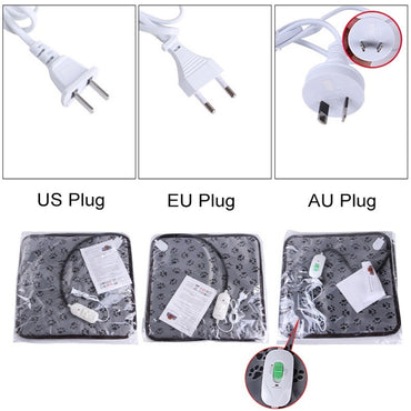 Waterproof Bite-proof Wear-resistant Adjustable Temperature Pet Electric Blanket