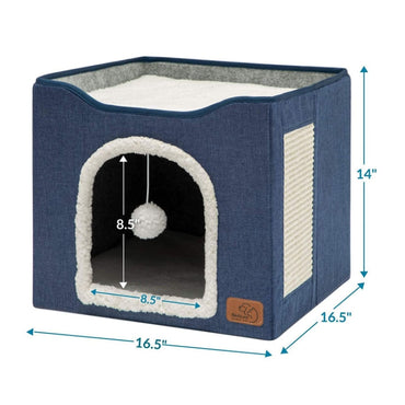Pet Stool Pet Kennel Indoor Foldable Storage Stool Cat Dog Kennel