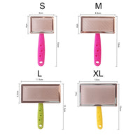 BG-W1347 Pet Hair Removal Massage Comb Dog Cleaning Tools, Random Color Delivery