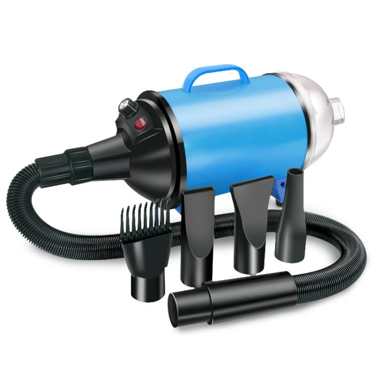 2100W Dog Dryer Stepless Speed Pet Hair Blaster With Vacuum Cleaner