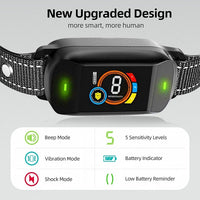 Color Screen Bark Stopper Rechargeable Waterproof Smart Dog Trainer