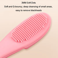 Pet Cats Dog Cleaning Comb Chin Teeth Cleaning Brush Silicone Brush