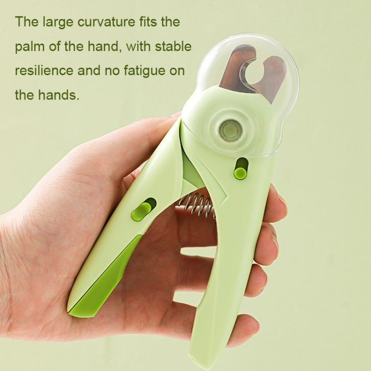 LED Pet Nail Clippers Dog and Cat Nail Clippers with Nail Polisher