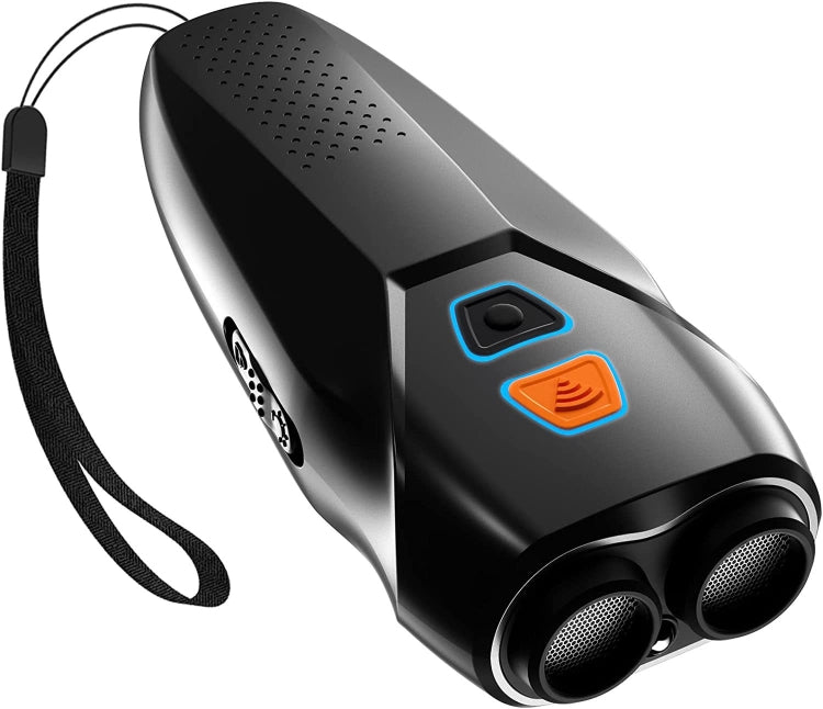 Ultrasonic Dog Repeller Stop Barker Dual Probe High Power Repeller Handheld Dog Trainer