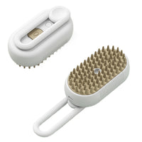 Pet Electric Spray Comb Rechargeable Cat Steamy Grooming Brush Cleaning Tool