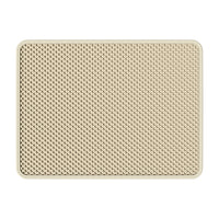 Filtering And Splash-Proof Litter Mat Pet Double Layer EVA Bedding Pads