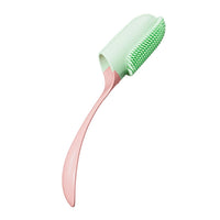 Pets Finger Toothbrush With Handle Dogs And Cats Oral Cleaning Tools