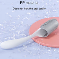 Pets Finger Toothbrush With Handle Dogs And Cats Oral Cleaning Tools