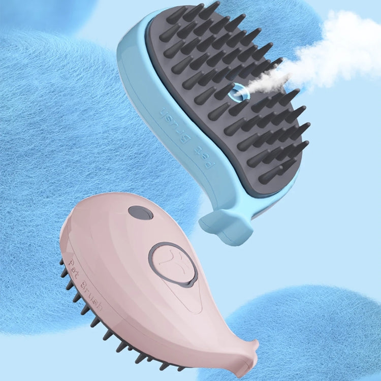 Pet Spray Steamy Brush Cat Dog Grooming Massage Comb