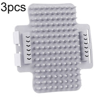 3pcs Pet Table Leg Hair Rubbing Massage Brush Cat Scratcher