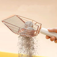 Metal Cat Litter Scoop Partition Filter Shovel Pet Care Cleaning Tool