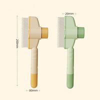 Knotting Hair Removal Cat Comb Pet Self-Cleaning Detangling Comb