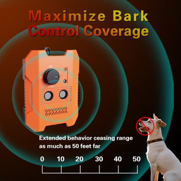 Ultrasonic Bark Stopper Anti-barking Dog Training Device With 3 Modes