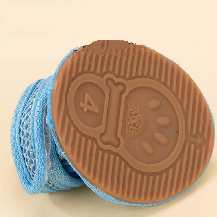 Tendon Bottom Mesh Pet Anti-skid Sandals