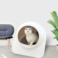 Cat Litter Box Pet Large Enclosed Toilet